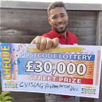 post code lottery results